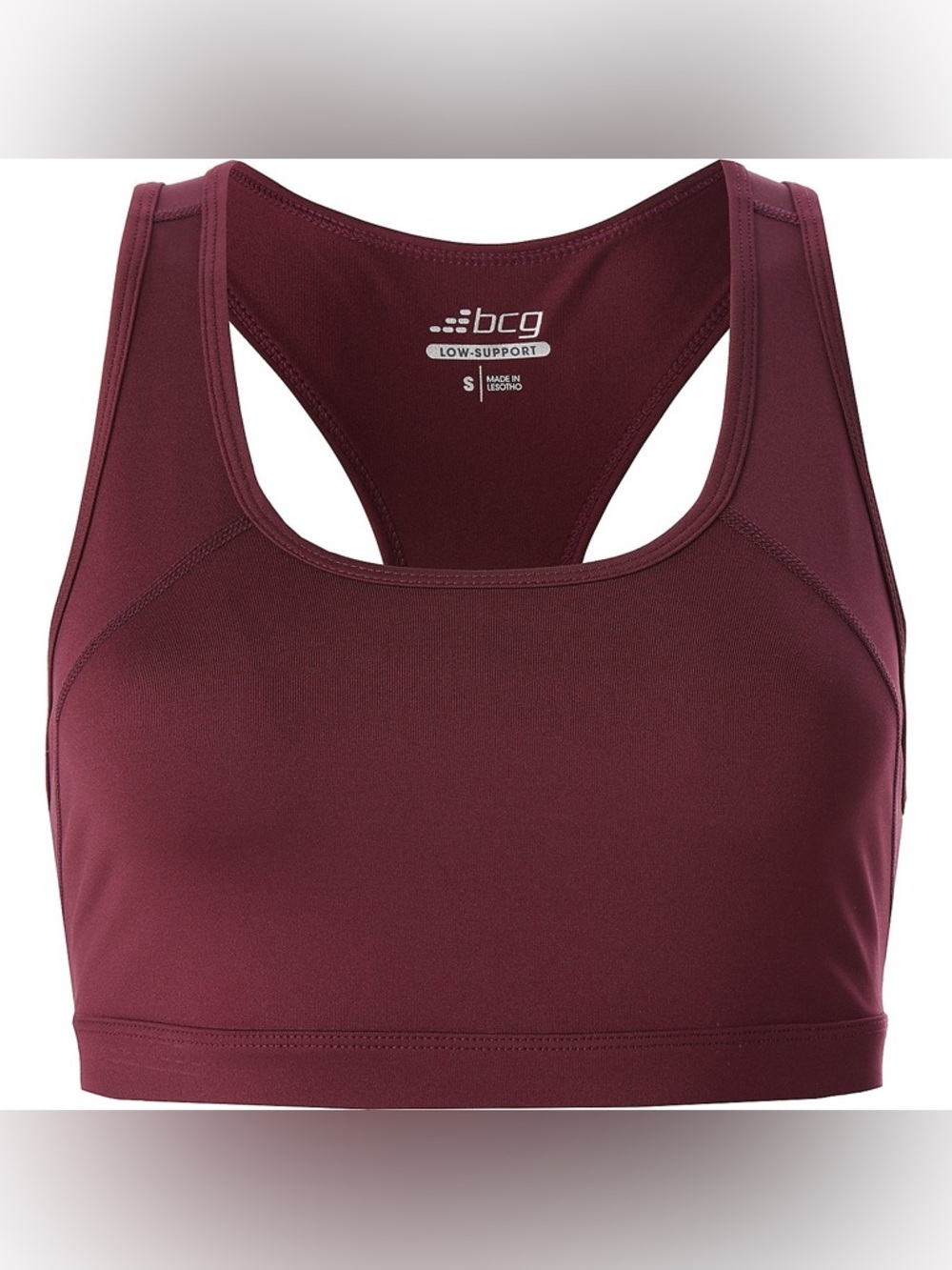 BCG Women's Low Keyhole Back Low-Support Sports Bra! Size Large.